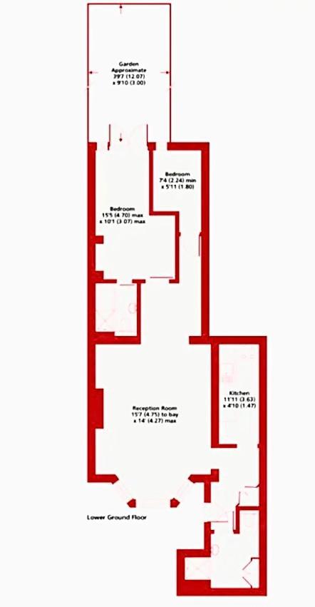 Holland Park Flat, 2bed 2bath, Breakfast, Lgf Appartamento
