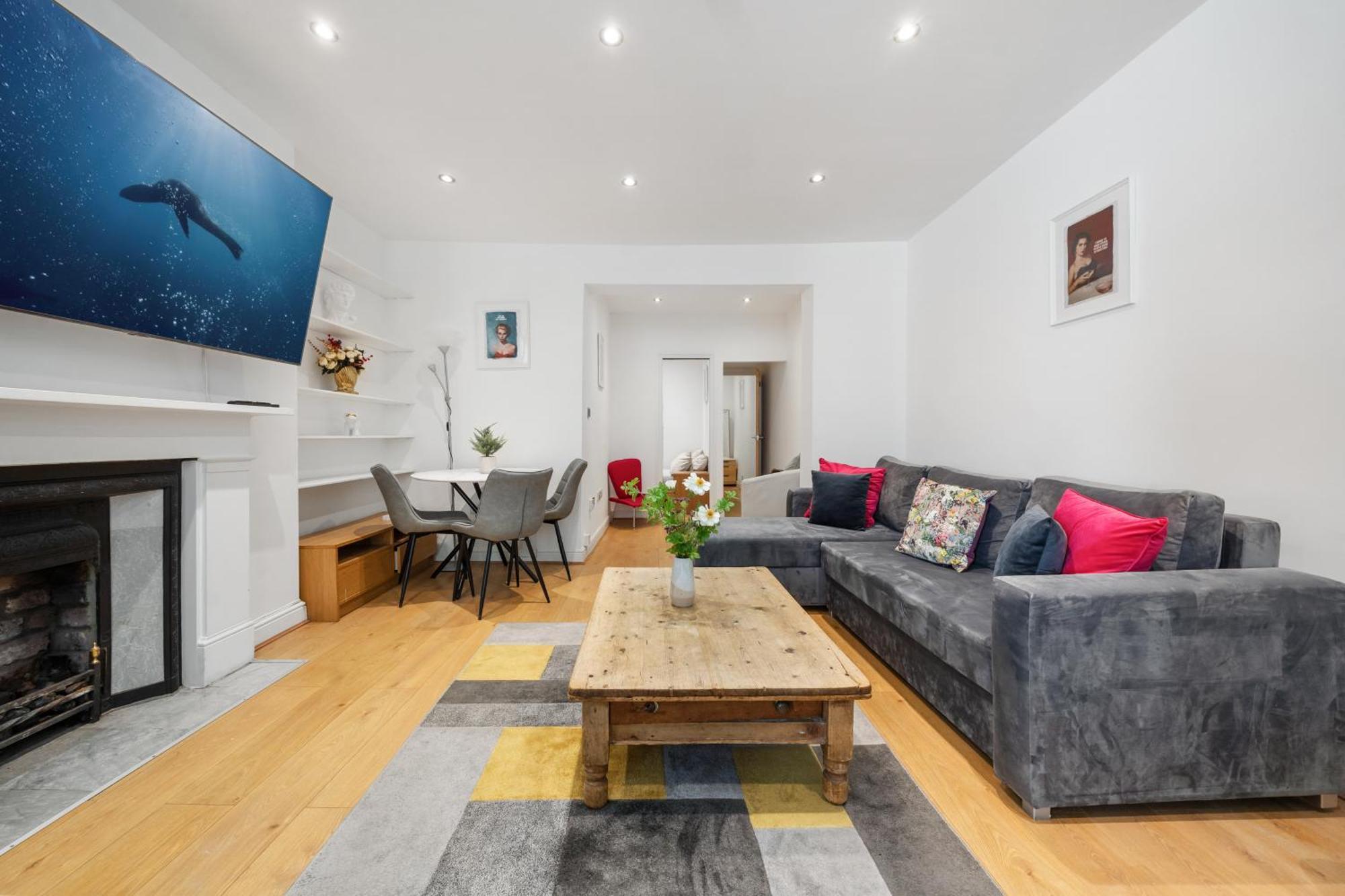 Appartamento Holland Park Flat, 2bed 2bath, Breakfast, Lgf Londra